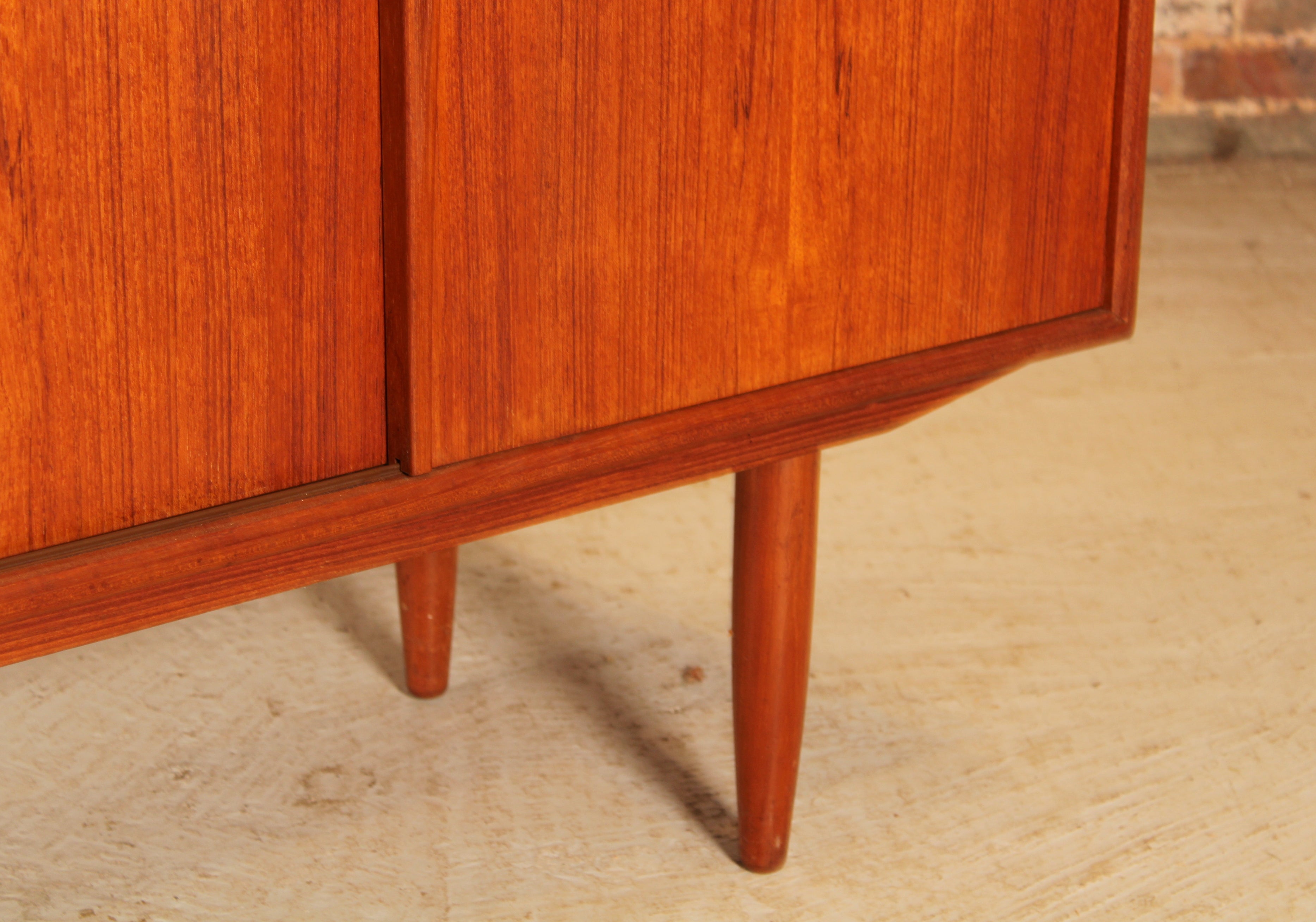 Danish Midcentury Teak Sideboard by Axel Christensen for Aco Mobler c.1960s