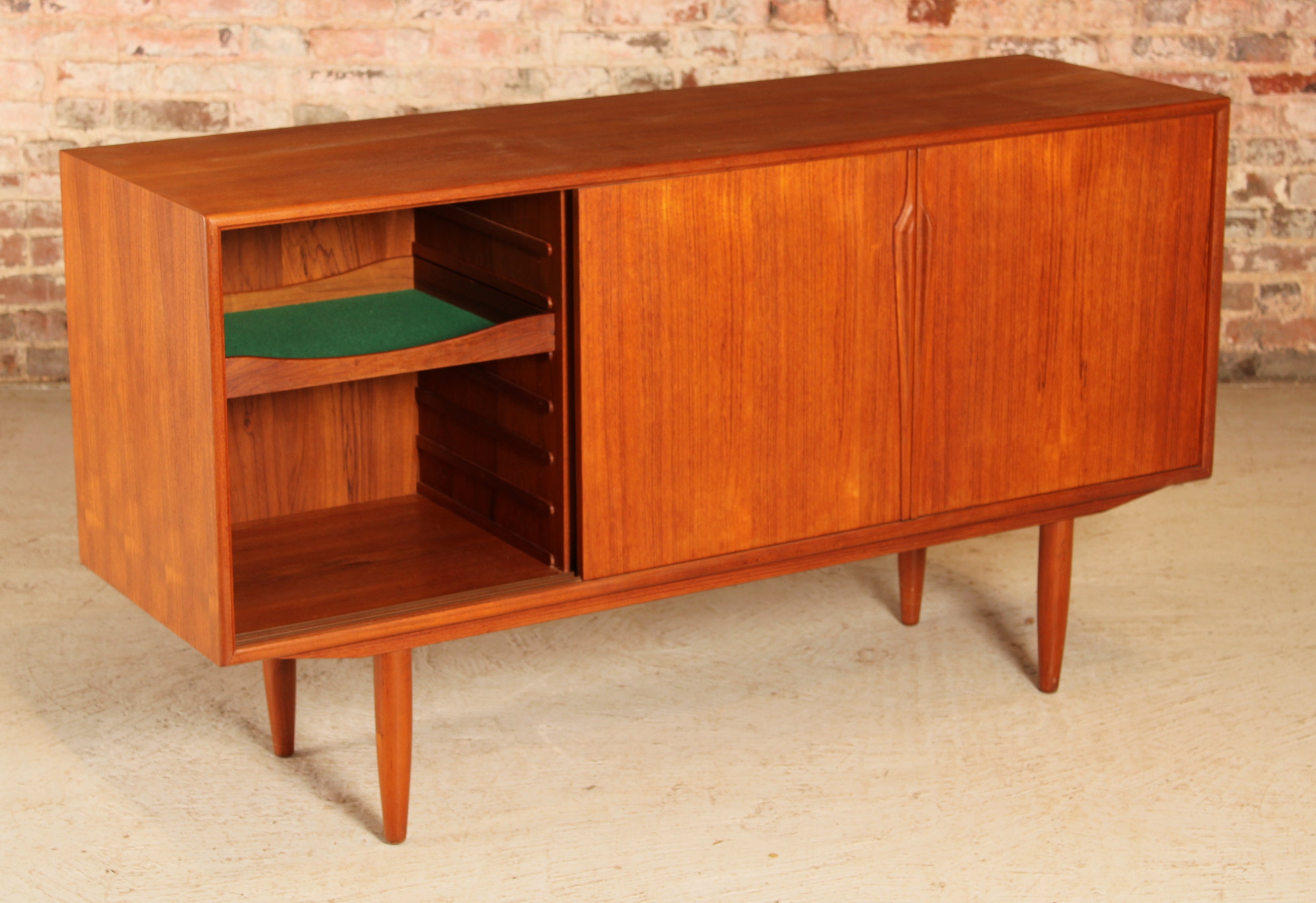Danish Midcentury Teak Sideboard by Axel Christensen for Aco Mobler c.1960s