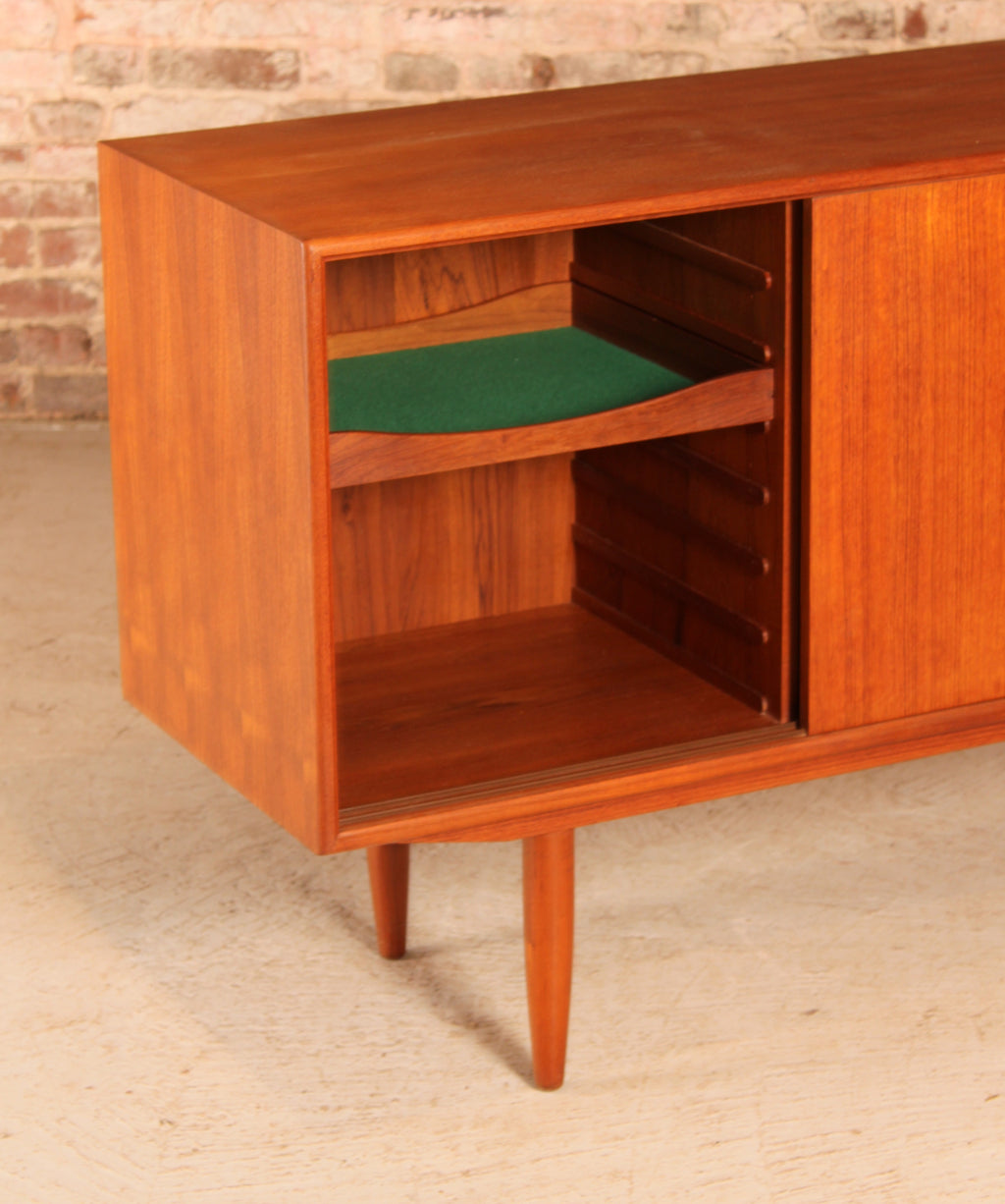 Danish Midcentury Teak Sideboard by Axel Christensen for Aco Mobler c.1960s