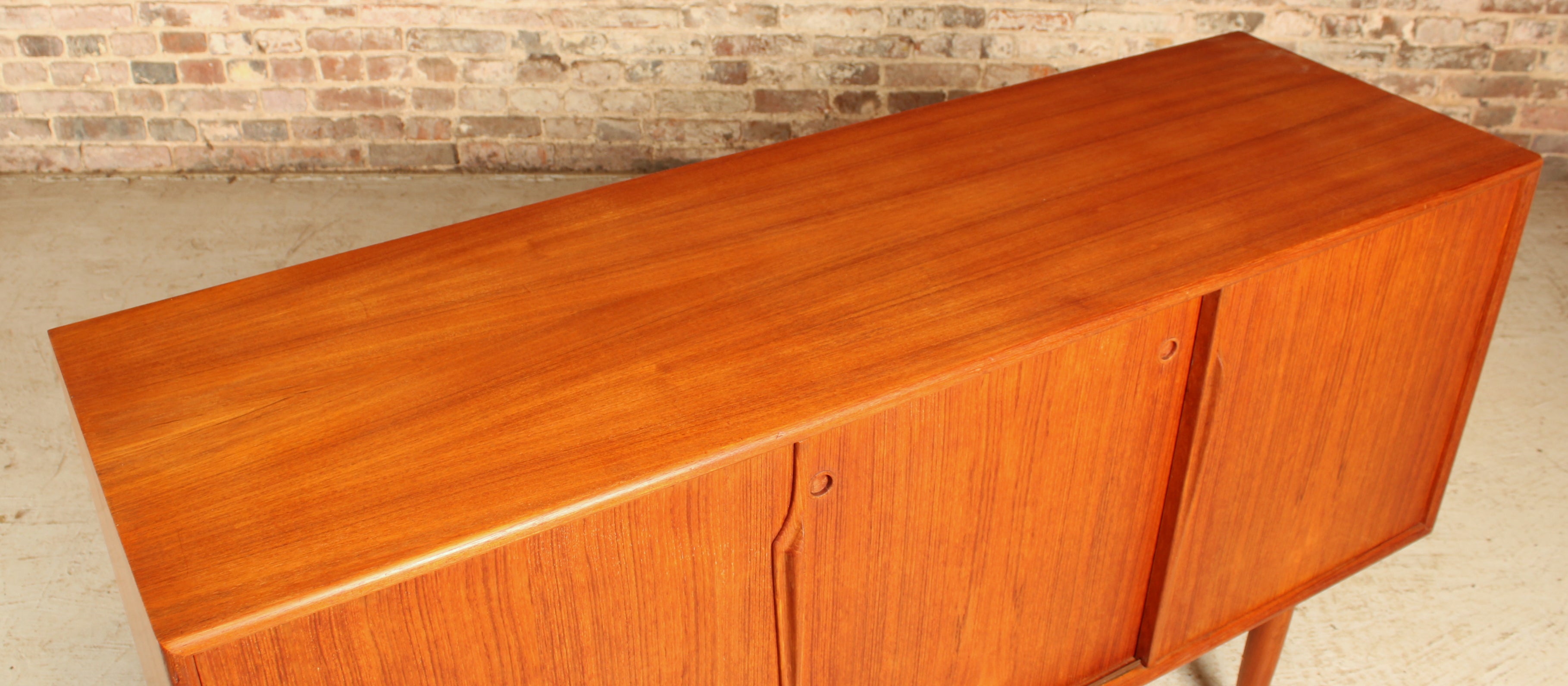Danish Midcentury Teak Sideboard by Axel Christensen for Aco Mobler c.1960s