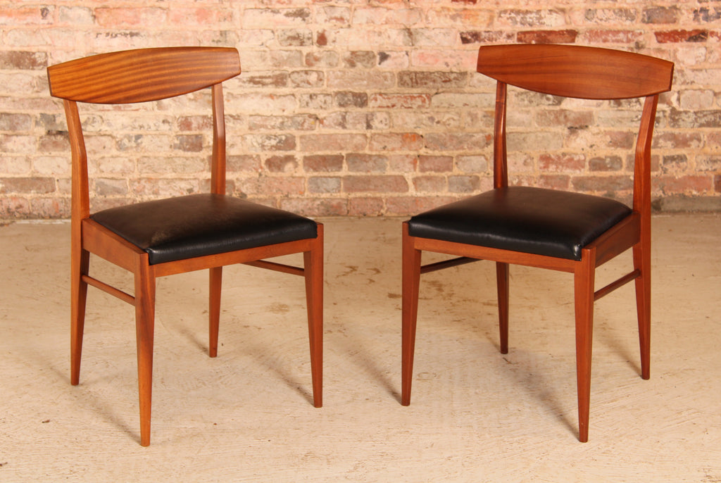 Midcentury Teak & Mahogany Dining Table & 6 Chairs by McIntosh c.1960s