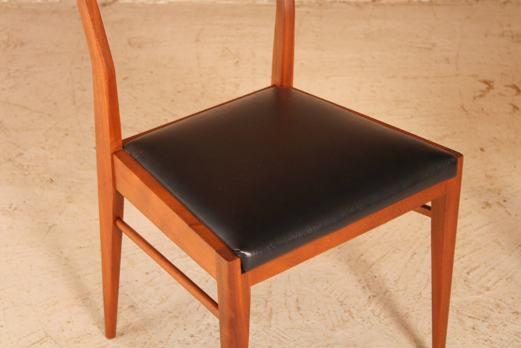 Midcentury Teak & Mahogany Dining Table & 6 Chairs by McIntosh c.1960s