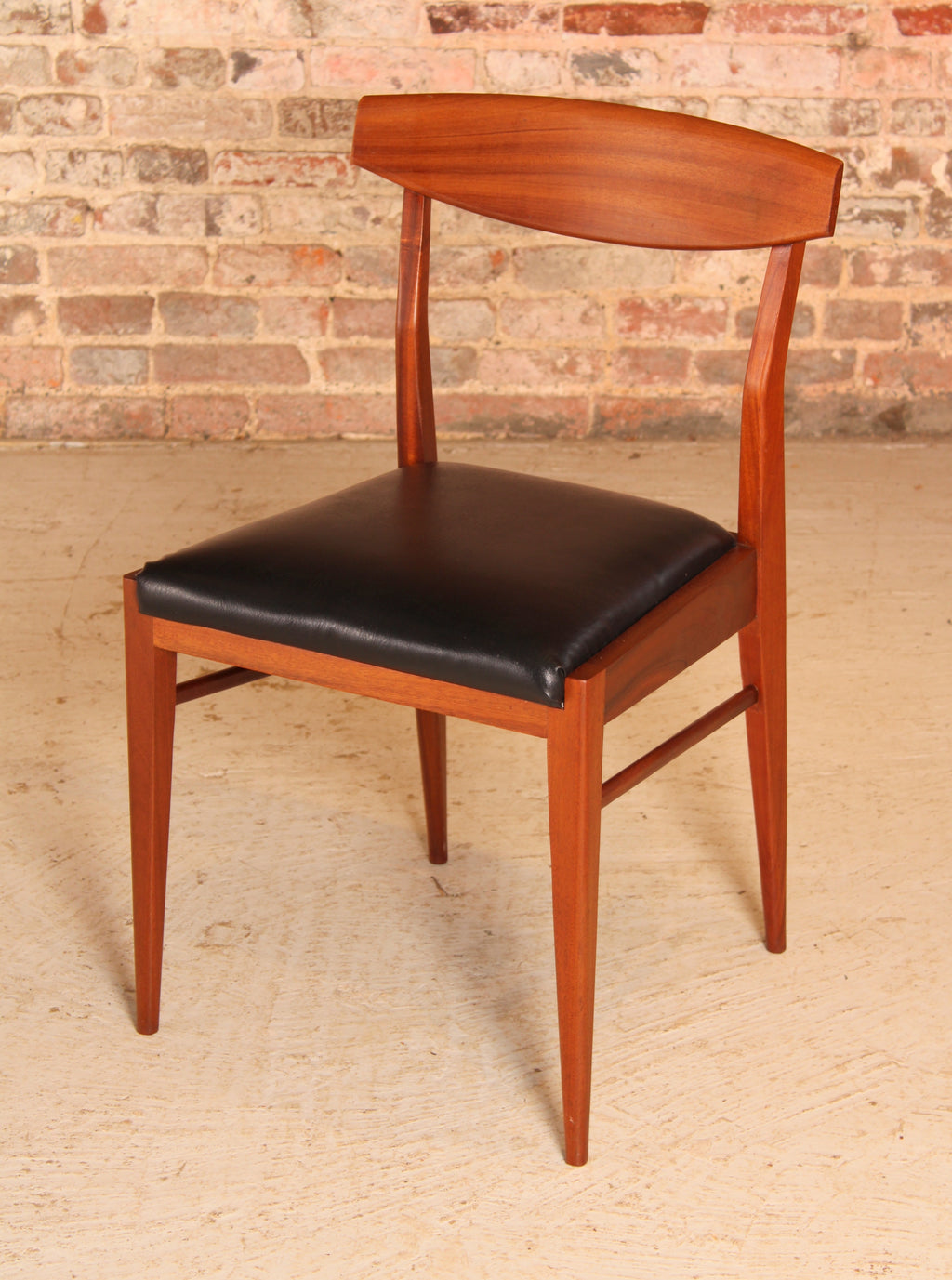 Midcentury Teak & Mahogany Dining Table & 6 Chairs by McIntosh c.1960s