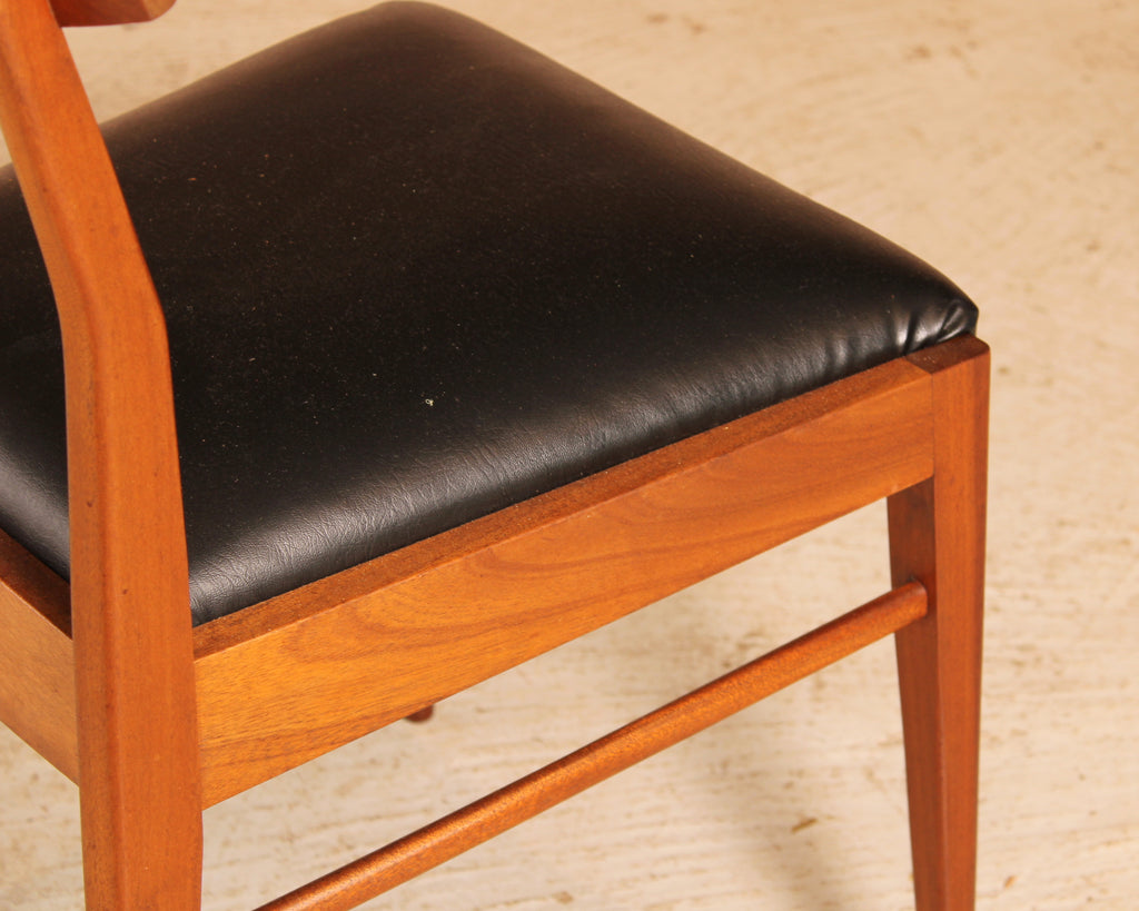 Midcentury Teak & Mahogany Dining Table & 6 Chairs by McIntosh c.1960s