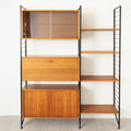 Midcentury Ladderax Shelving System & Desk in Teak c.1965