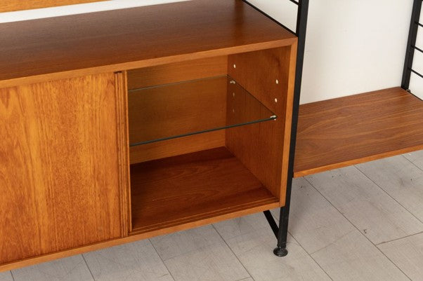 Midcentury Ladderax Shelving System & Desk in Teak c.1965