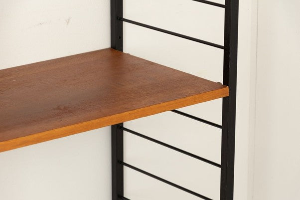 Midcentury Ladderax Shelving System & Desk in Teak c.1965
