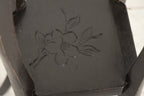 Antique Japanese Hand Carved & Ebonised Plant Stand by Liberty of London c.1920