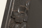Antique Japanese Hand Carved & Ebonised Plant Stand by Liberty of London c.1920