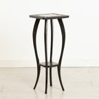 Antique Japanese Hand Carved & Ebonised Plant Stand by Liberty of London c.1920