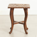 Antique Japanese Hand Carved Side Table by Liberty of London c.1920