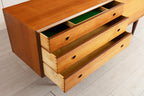 Danish Midcentury Sideboard in Teak with Recessed Handles c.1965