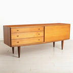 Danish Midcentury Sideboard in Teak with Recessed Handles c.1965