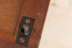 Large Mahogany Desk by Waring & Gillow c.1955, with Newly Fitted Black Leather Top