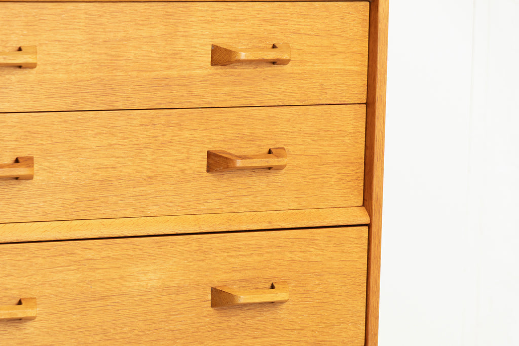 Midcentury Brandon Range Chest of Drawers in Oak by G-Plan c.1965