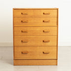 Midcentury Brandon Range Chest of Drawers in Oak by G-Plan c.1965