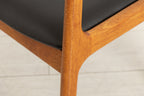 Midcentury Danish Extending Teak Dining Table & Six Chairs by Ansager Mobler c.1965