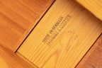 Midcentury Danish Square Extending Dining Table in Teak with Integrated Leaves by Skovmand & Andersen c.1965
