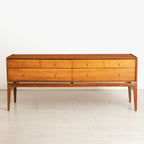 Midcentury French Walnut Dressing Table/Chest of Drawers by A Younger c.1965