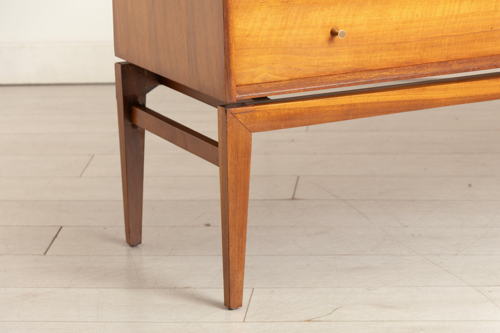 Midcentury French Walnut Dressing Table/Chest of Drawers by A Younger c.1965