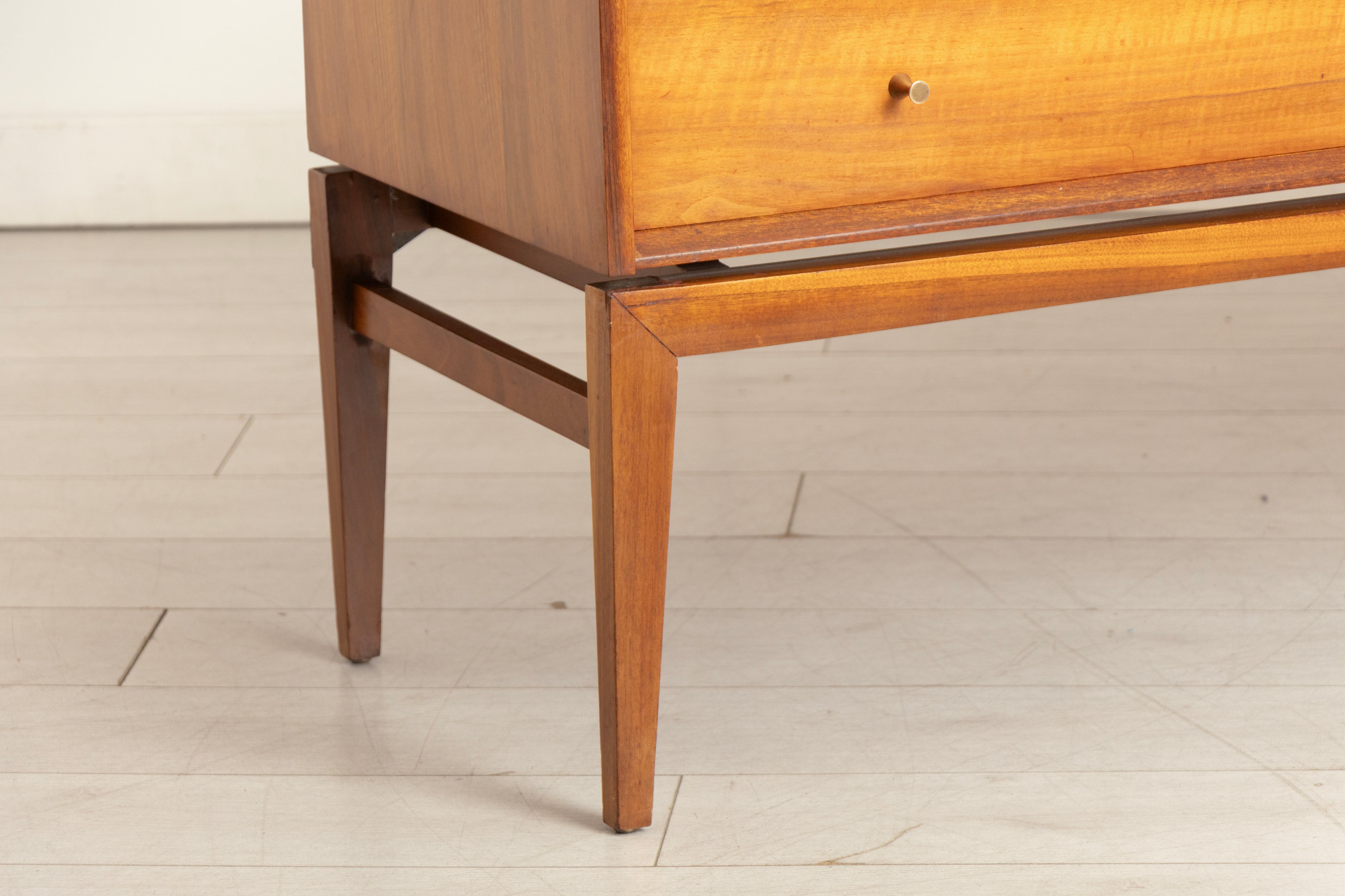 Midcentury French Walnut Dressing Table/Chest of Drawers by A Younger c.1965