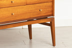 Midcentury French Walnut Dressing Table/Chest of Drawers by A Younger c.1965