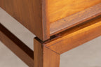 Midcentury French Walnut Dressing Table/Chest of Drawers by A Younger c.1965