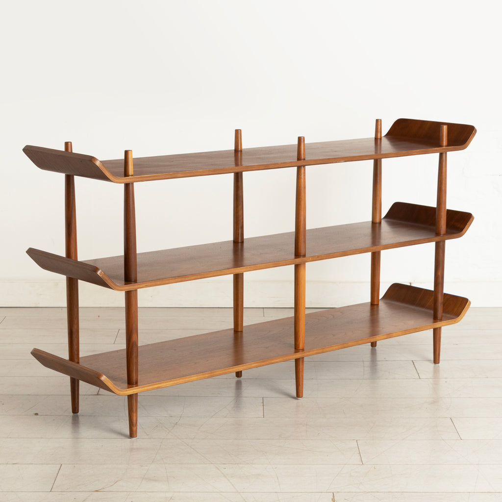 Midcentury Dutch 'Stokkenkast' Shelving Unit by Willem Lutjens for Gouda den Boer c.1975