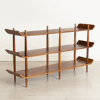 Midcentury Dutch 'Stokkenkast' Shelving Unit by Willem Lutjens for Gouda den Boer c.1975