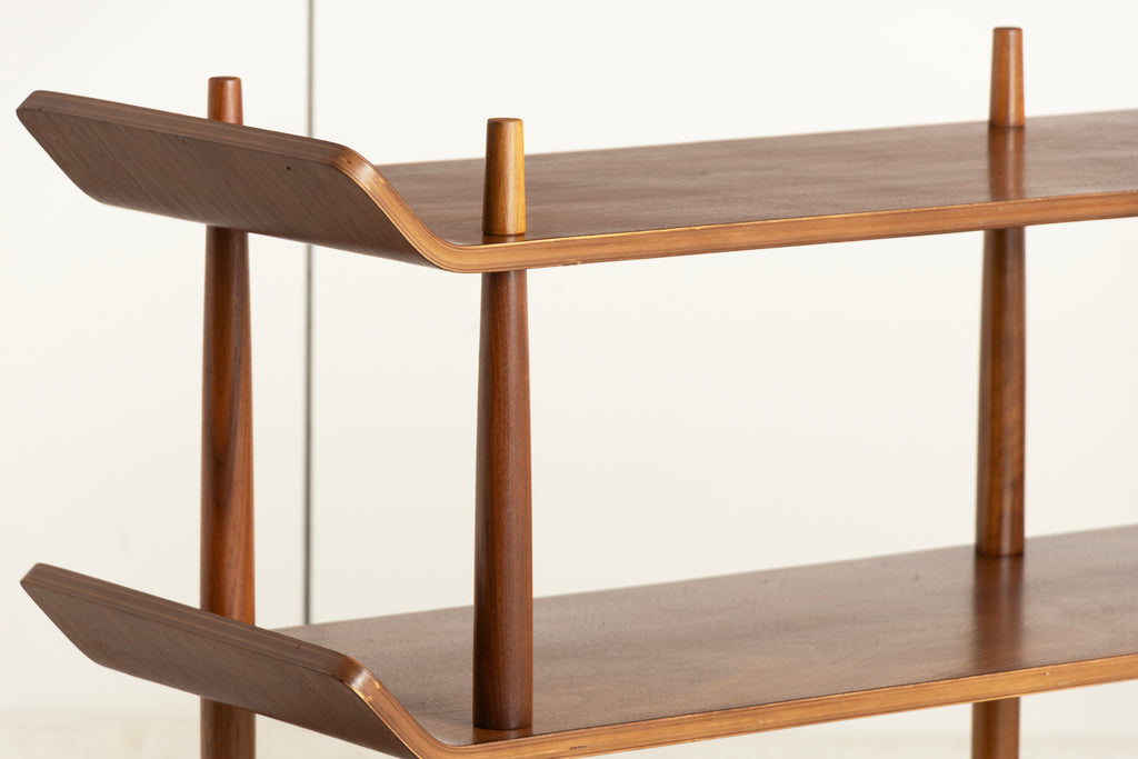 Midcentury Dutch 'Stokkenkast' Shelving Unit by Willem Lutjens for Gouda den Boer c.1975