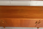 Midcentury Fresco Range Sideboard by G-Plan on new tapered legs c.1975