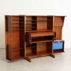 Midcentury 'Home Office' in Teak & Mahogany by Newcraft c.1965