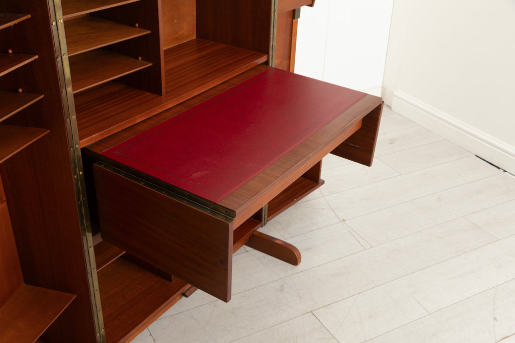 Midcentury 'Home Office' in Teak & Mahogany by Newcraft c.1965
