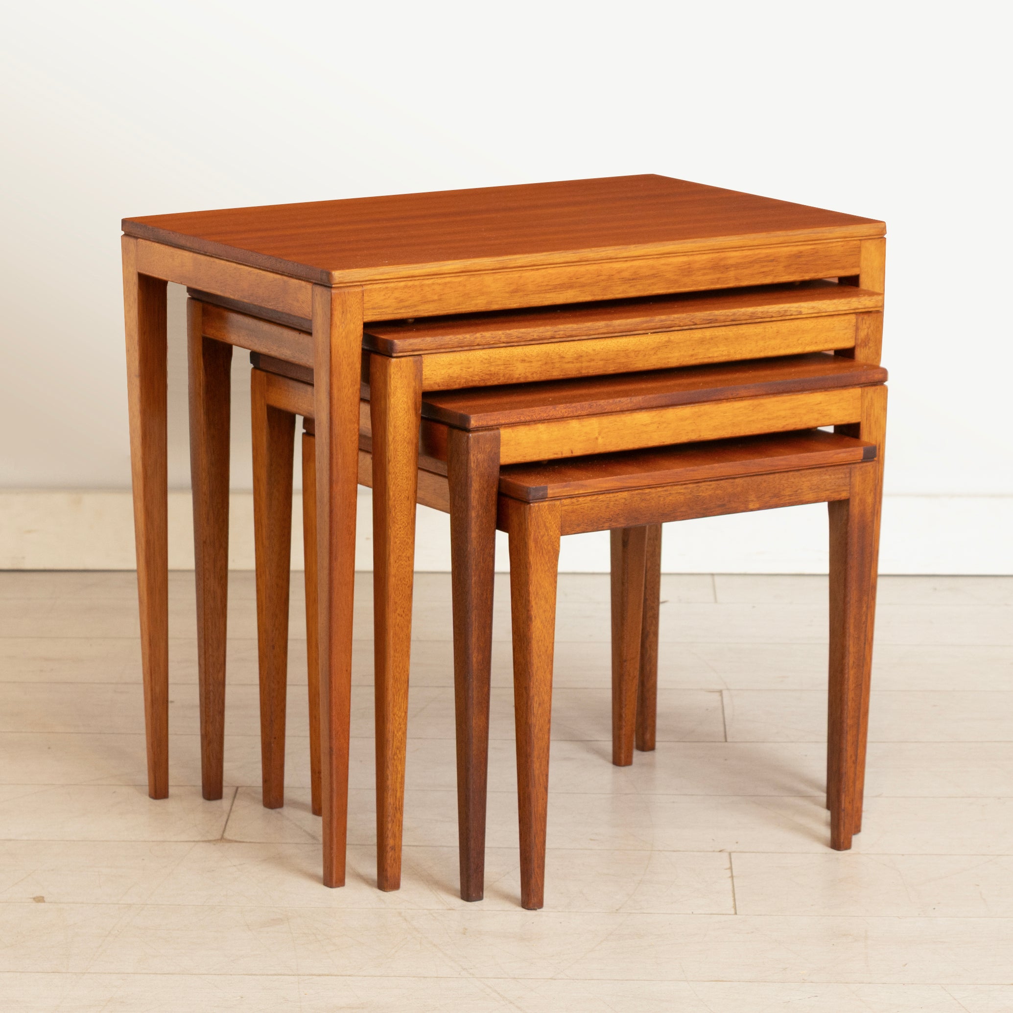 Midcentury Nest of Four Tables by Richard Hornby c.1965