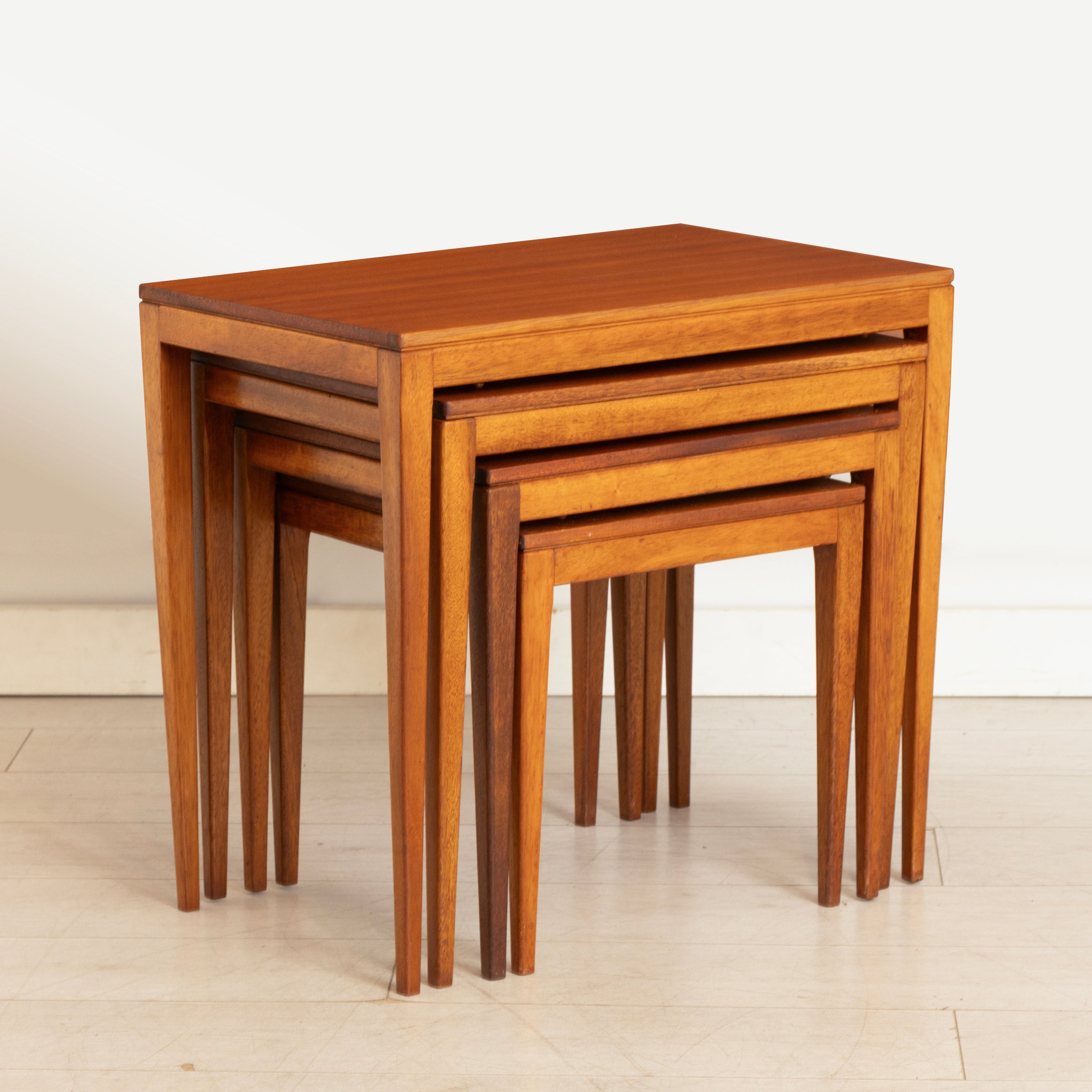 Midcentury Nest of Four Tables by Richard Hornby c.1965