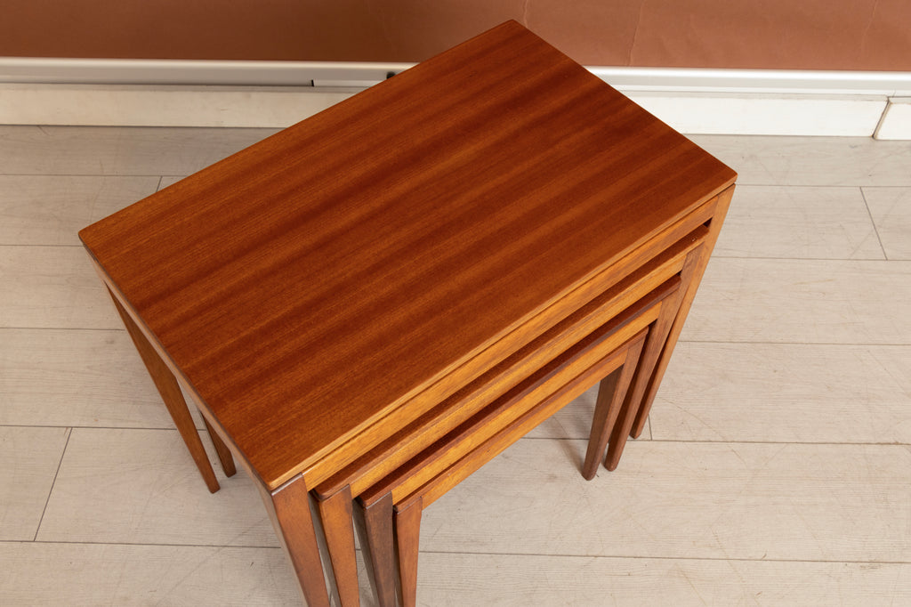 Midcentury Nest of Four Tables by Richard Hornby c.1965