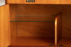 Midcentury Sideboard in Flamed Mahogany by Greaves & Thomas, Stamped 1967