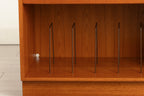 Midcentury Teak Media Unit with Vinyl & Cassette Storage by G-Plan c.1975