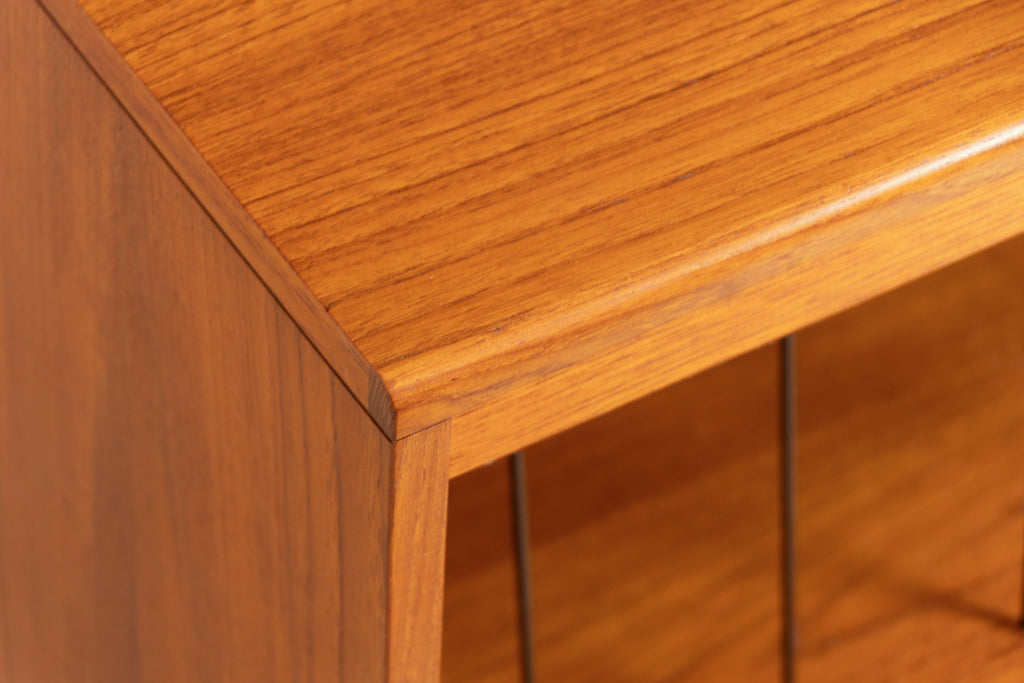 Midcentury Teak Media Unit with Vinyl & Cassette Storage by G-Plan c.1975