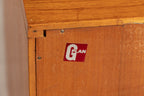 Midcentury Teak Media Unit with Vinyl & Cassette Storage by G-Plan c.1975