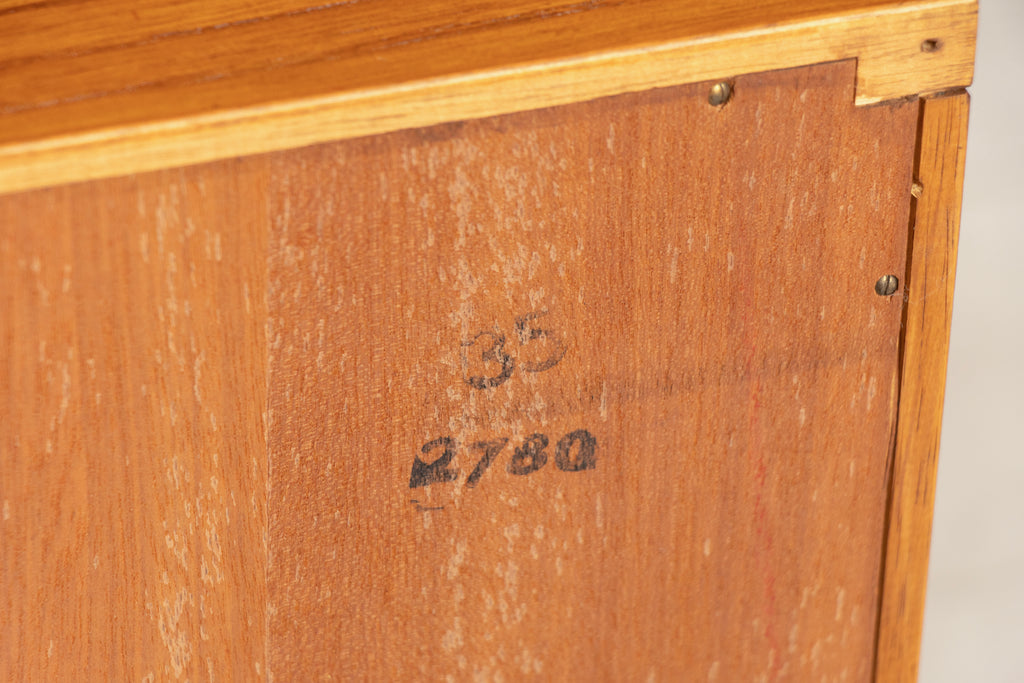 Midcentury Teak Media Unit with Vinyl & Cassette Storage by G-Plan c.1975