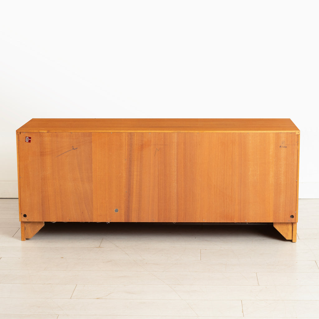 Midcentury Teak Media Unit with Vinyl & Cassette Storage by G-Plan c.1975