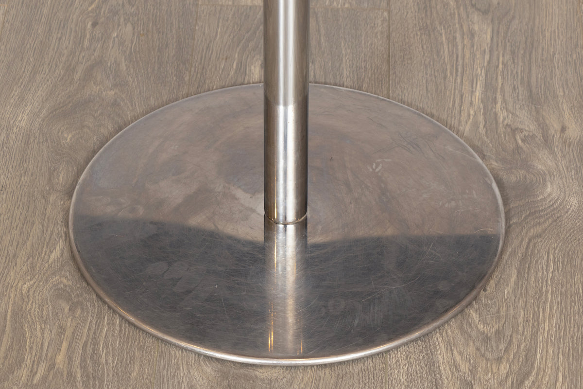 Set of 4 Italian Bar Stools in Red Vinyl & Polished Chrome by Arter & Citton for Ciacci Kreaty