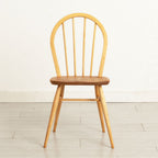 Set of 4 Model 400 Windsor Hoop-Backed Chairs in Elm & Beech by Ercol c.1965