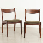 Set of 6 Midcentury Danish Dining Chairs in Rosewood c.1965