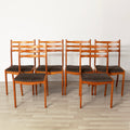 Set of 6 Midcentury Danish Dining Chairs in Teak by S.O.S. Møbelfabrik, Møldrup c.1965
