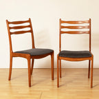 Set of 6 Midcentury Danish Dining Chairs in Teak by S.O.S. Møbelfabrik, Møldrup c.1965