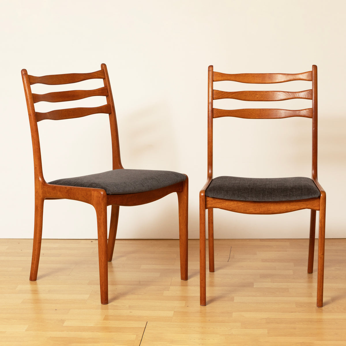 Set of 6 Midcentury Danish Dining Chairs in Teak by S.O.S. Møbelfabrik, Møldrup c.1965