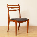Set of 6 Midcentury Danish Dining Chairs in Teak by S.O.S. Møbelfabrik, Møldrup c.1965