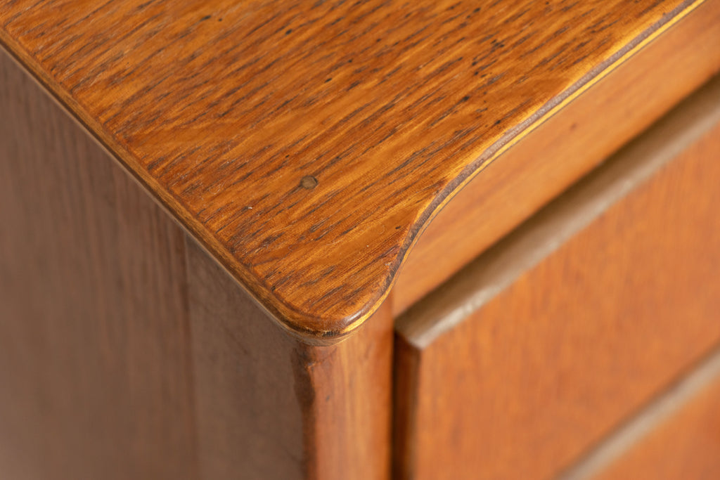 Small Midcentury Chest of Drawers in Oak by Lebus c.1965